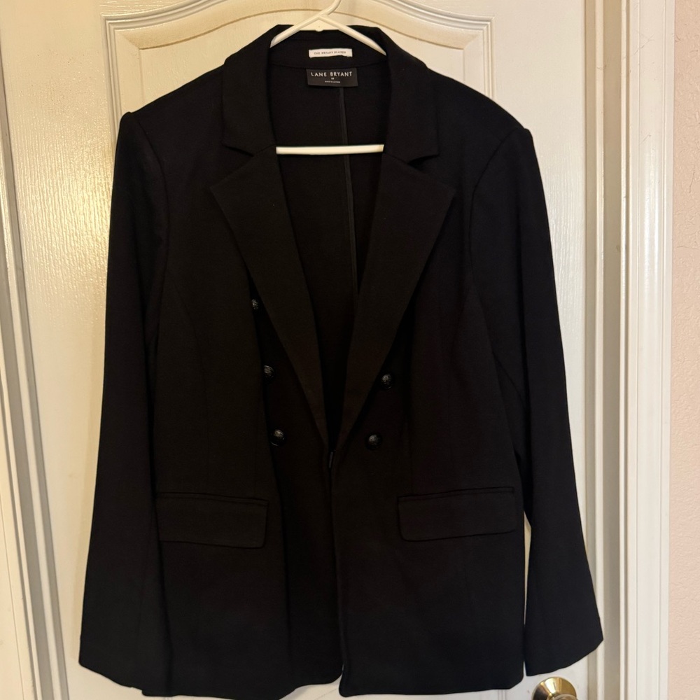 Lane Bryant Black Blazer Classic Suit Jacket